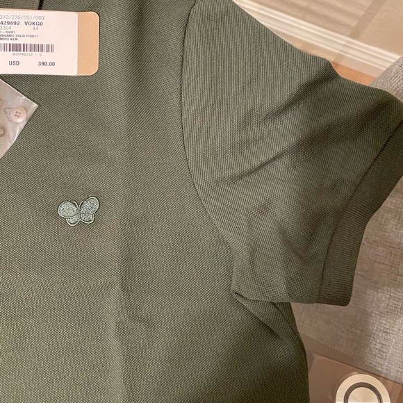 Brand New Bottega Veneta Men's Logo Polo Shirt size 44 - Picture 4 of 6